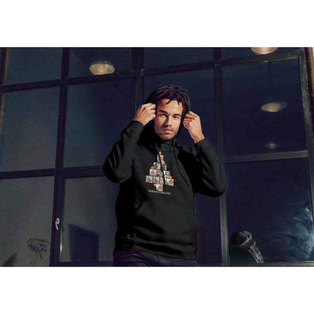 Personalisierter Spaß Weihnachten 11. FotoCollage Hoodie (Von Creator hochgeladen)