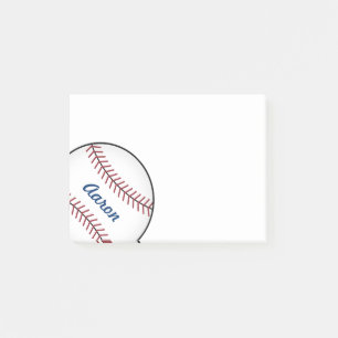 Personalisierter Sport Baseball Post It Notes Gesc Post-it Klebezettel
