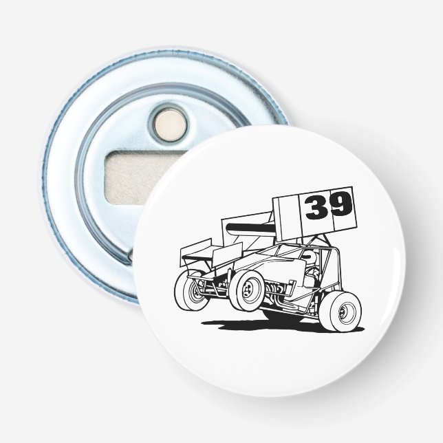 Personalisierter Sprint-Autohut, Anpassen Flaschenöffner (Vorderseite)