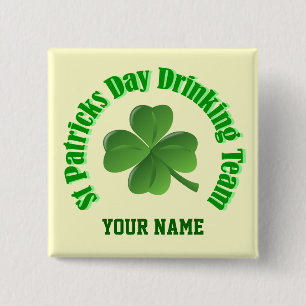 Personalisierter St. Patrick-Tag Button