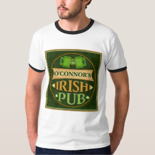 Personalisierter St Patrick Tagesirischer Pub-T - T-Shirt