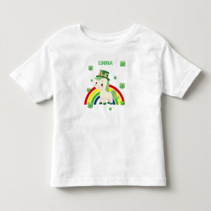 Personalisierter St. Patrick's Day Kleinkind T-shirt