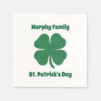 Personalisierter St. Patrick's Day Serviette