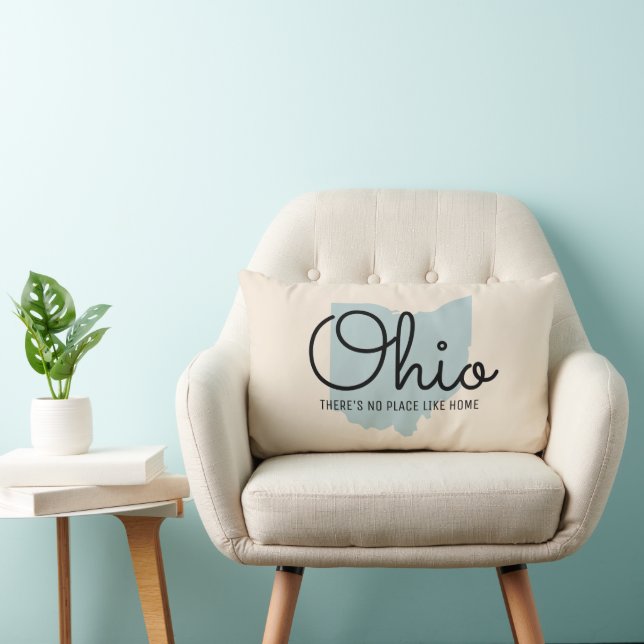 Personalisierter Staat Kissen - Ohio (Stuhl )