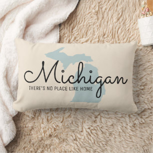 Personalisierter Staat Throw Kissen - Michigan