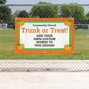 Personalisierter Stamm oder Leckerei Banner