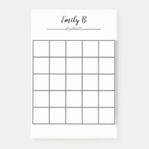 Personalisierter Standardposten, der mit Gitter no