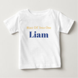 Personalisierter Start ins erste Lebensjahr T-Shir Baby T-shirt