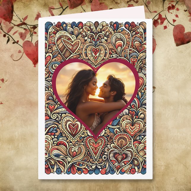 Personalisierter Steampunk - Glücklicher Valentins Karte (Von Creator hochgeladen)