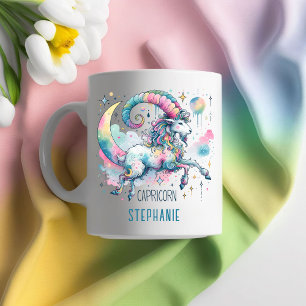 Personalisierter Steinbock-Zodiac-Ziegen-Astrologi Kaffeetasse