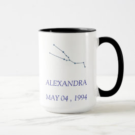 Personalisierter Stier-Konstellationsbecher - Benu Tasse