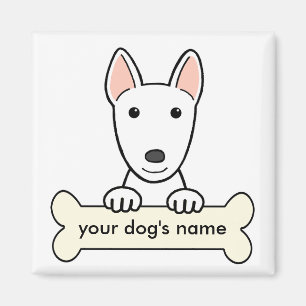 Personalisierter Stier-Terrier Magnet