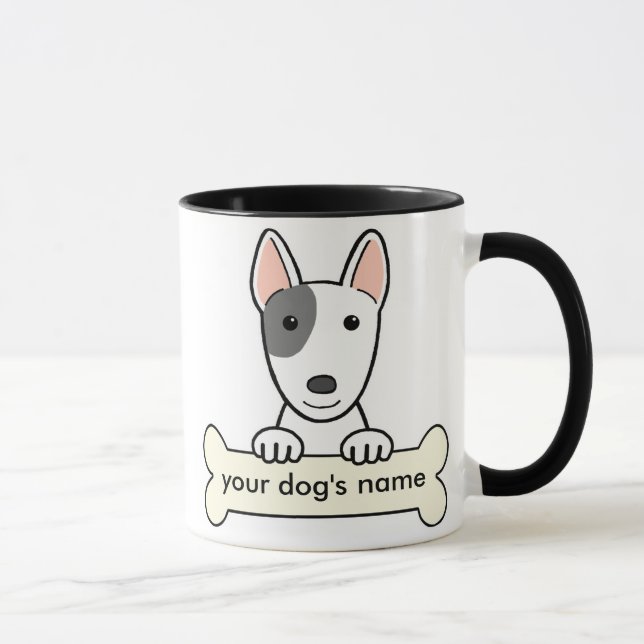 Personalisierter Stier-Terrier Tasse (Rechts)