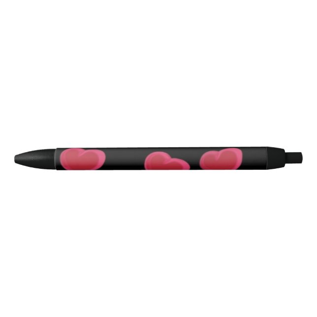 Personalisierter Stift Herzmuster Kugelschreiber (Vorderseite)