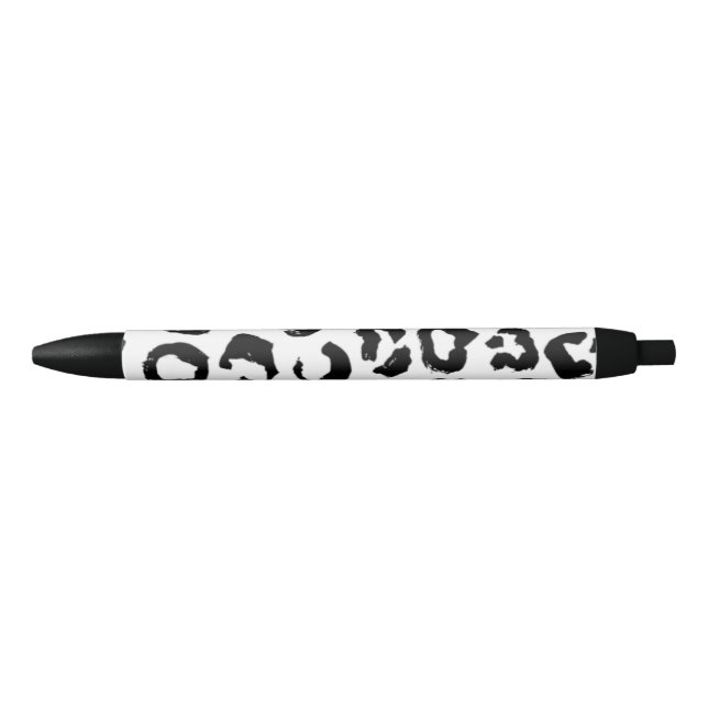 Personalisierter Stift Leomuster Kugelschreiber (Vorderseite)