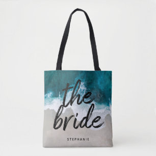 Personalisierter Strand Die Bridge Tote Tag