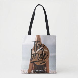 Personalisierter Strand Die Bridge Tote Tag