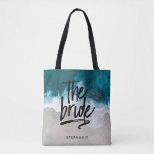 Personalisierter Strand Die Bridge Tote Tag