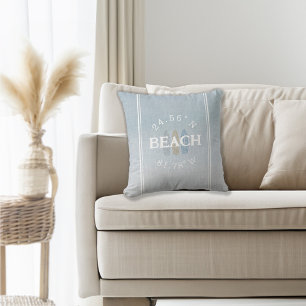 Personalisierter Strand Kissen