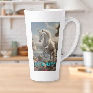 Personalisierter Stream der Blume Milchtasse
