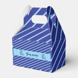 Personalisierter Streifen Geschenkschachtel