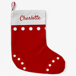 Personalisierter Strumpf Kleiner Weihnachtsstrumpf