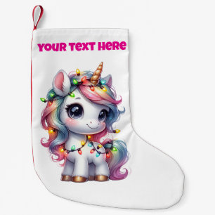 Personalisierter Strumpf Kleiner Weihnachtsstrumpf