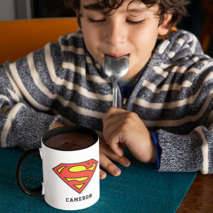 Personalisierter Superman S-Shield   Superman-Logo Tasse