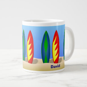 Personalisierter Surfer Typ Jumbo-Tasse