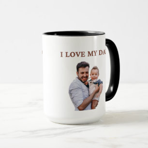 Personalisierter süßer Familien-Gesicht-Tasse mit Tasse