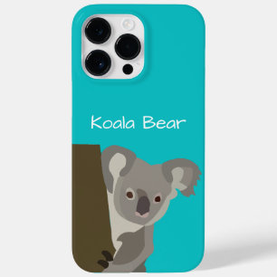 Personalisierter süßer Koala-Bär Case-Mate iPhone 14 Pro Max Hülle