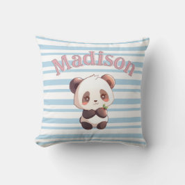 Personalisierter süßer Panda Kissen