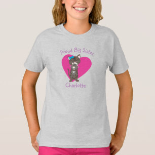 Personalisierter T - Shirt der Großen Schwanzkatz