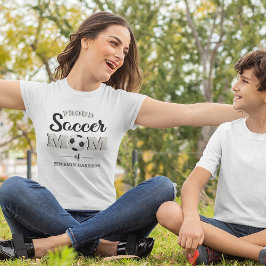 Personalisierter T - Shirt der Proud-Mama