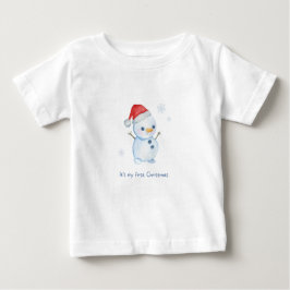Personalisierter T - Shirt "Erste Weihnachten"
