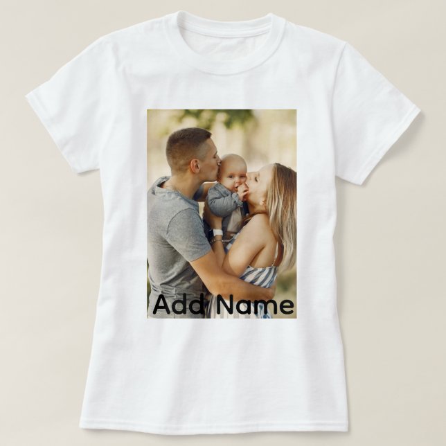 Personalisierter T - Shirt für benutzerdefinierten (Design vorne)