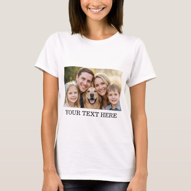 Personalisierter T - Shirt für benutzerdefinierten (Vorderseite)