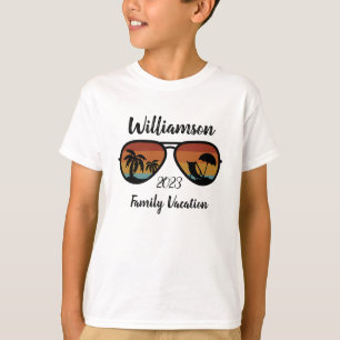 Personalisierter T - Shirt für Familienurlaub