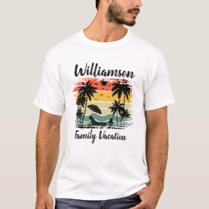 Personalisierter T - Shirt für Familienurlaub