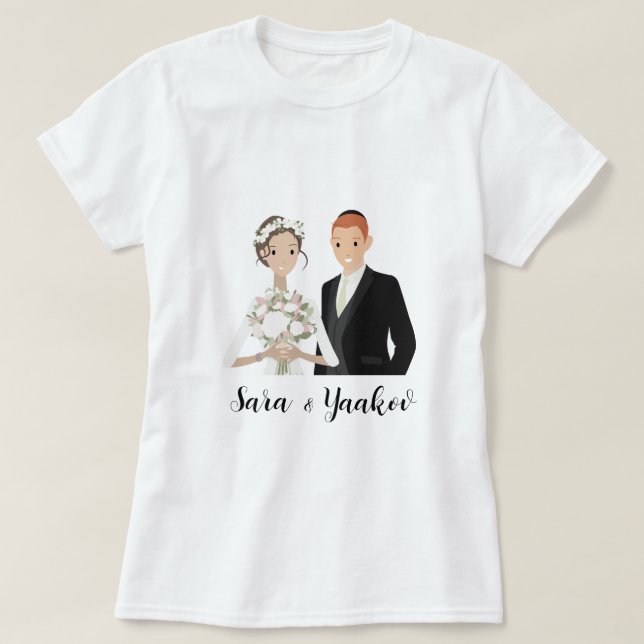 Personalisierter T - Shirt für sie (Design vorne)