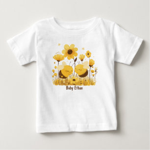 Personalisierter T - Shirt zum Thema Bienen