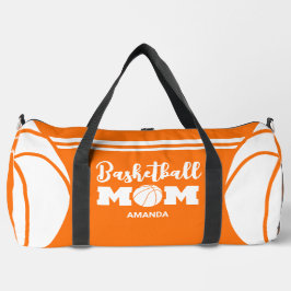 Personalisierter Tag der Mama Basketball Duffle Bag