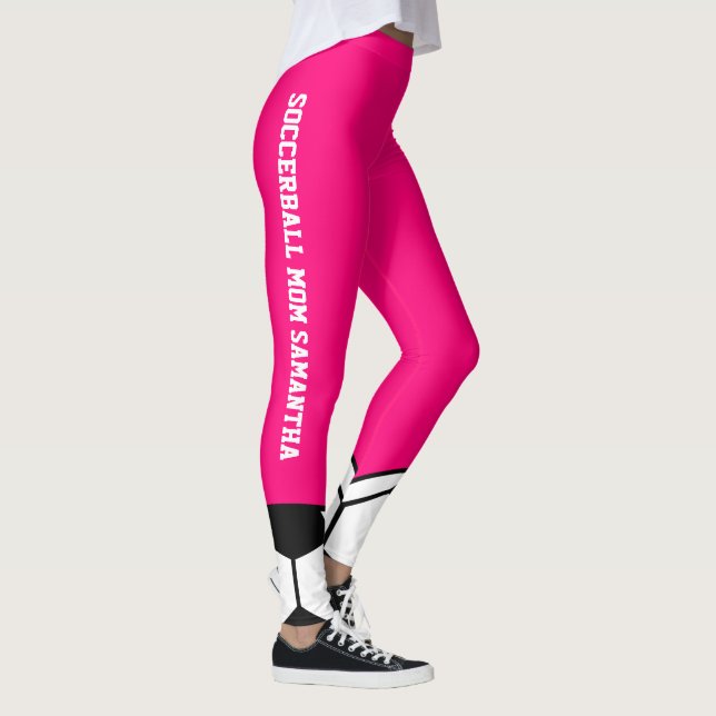 Personalisierter Tag der Mama Leggings (Rechts)