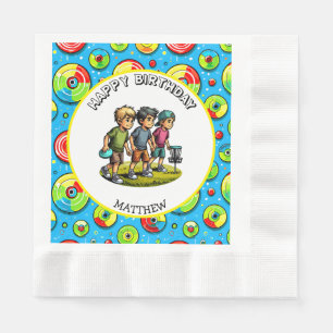 Personalisierter Tag des Golfspiels Serviette