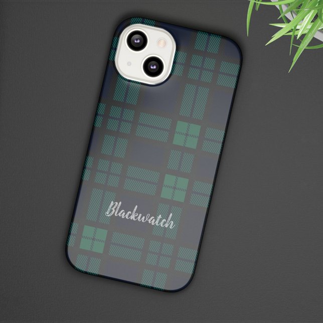 Personalisierter Tartan Clan Black Watch Karierte  Case-Mate iPhone Hülle (Von Creator hochgeladen)