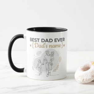 Personalisierter Tasse 'Bester Vater aller Zeiten'