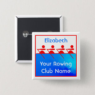 Personalisierter Teamruderclub Button