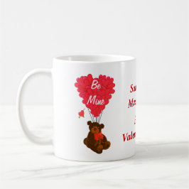 Personalisierter Teddybär-Valentinstag Tasse