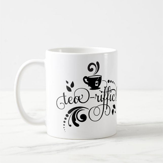 Personalisierter Teebecher Beste Mutter Aller Zeit Kaffeetasse (Links)