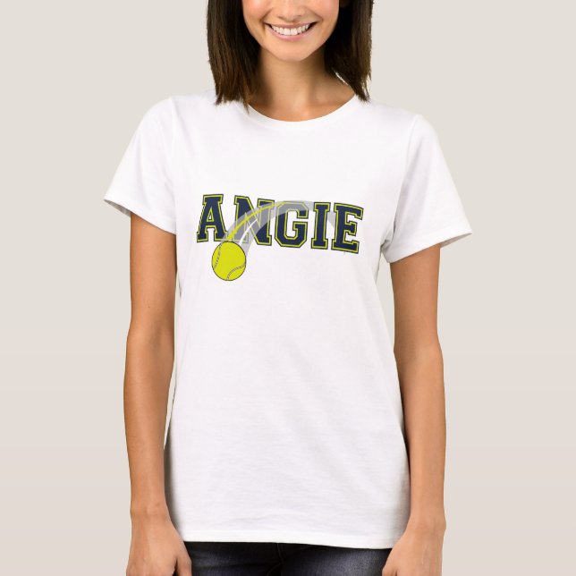 Personalisierter Tennis-T - Shirt (Vorderseite)